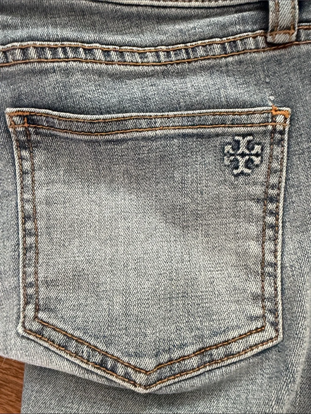 TORY BURCH GORGEOUS EMBROIDERED JEANS